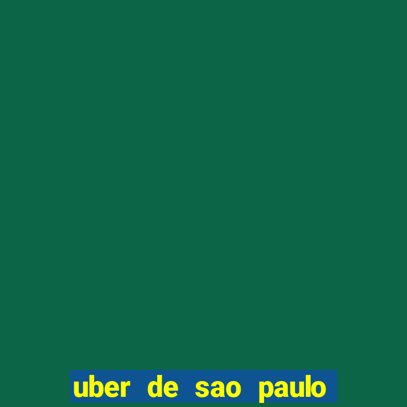 uber de sao paulo a santos